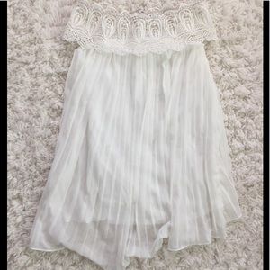 White Off the Shoulder Dress